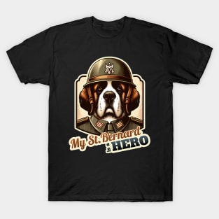 St. Bernard soldier T-Shirt